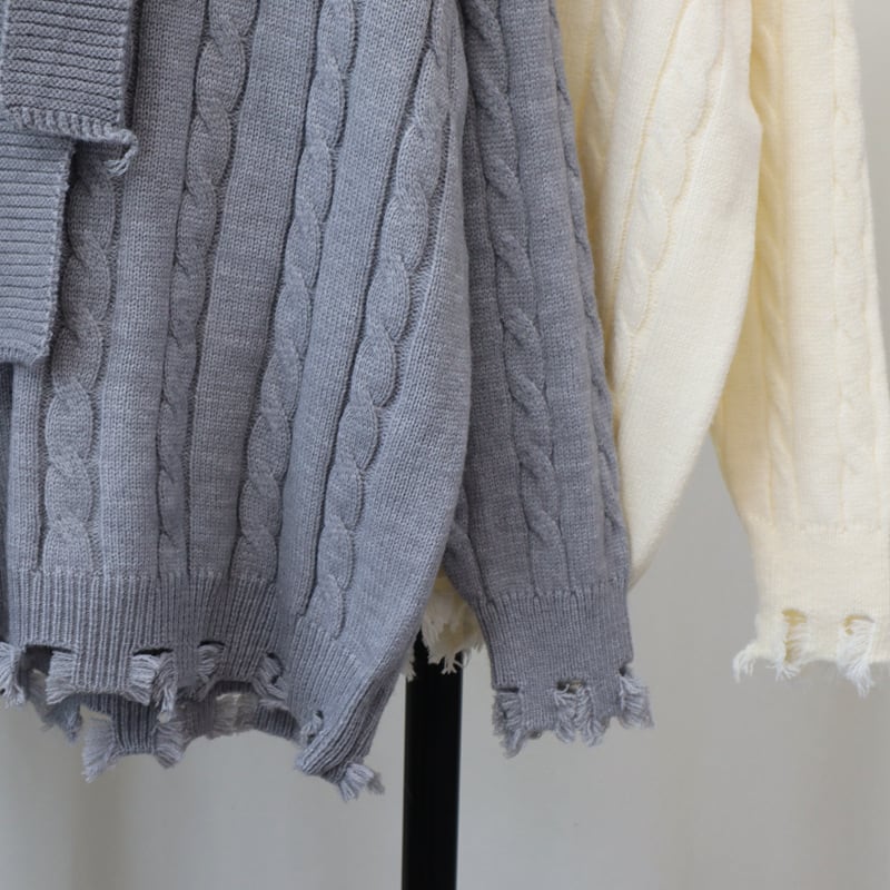 【tops】ニットセーター　M27560