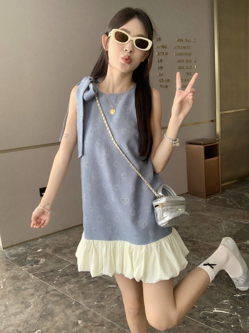 【dress】ノースリーブワンピース　M24922
