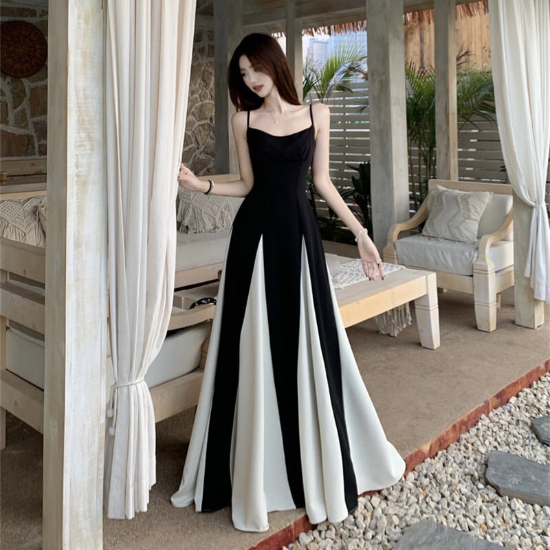 【dress】配色キャミワンピース　M29812