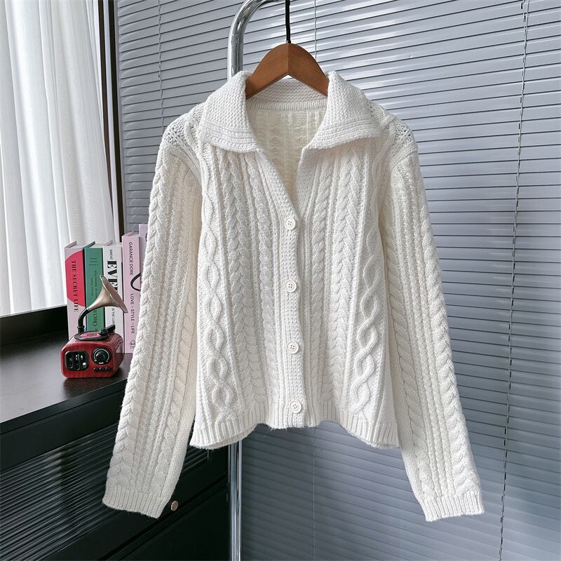 【outer】ニットカーデ　M27296
