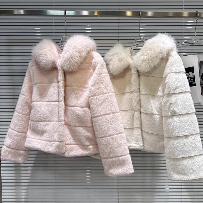 【outer】ファーコート Q7345