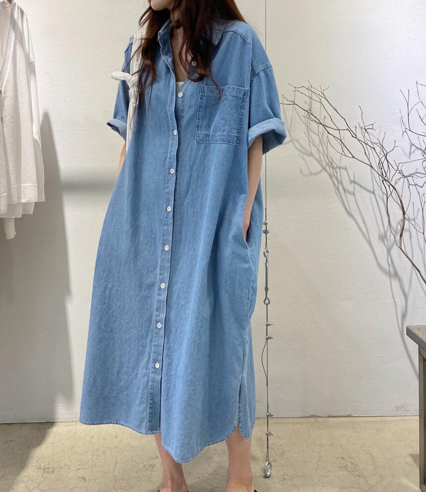 【dress】デニムワンピース　M23880