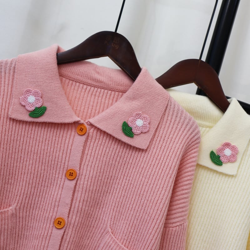 【outer】ニットカーデ　M25388