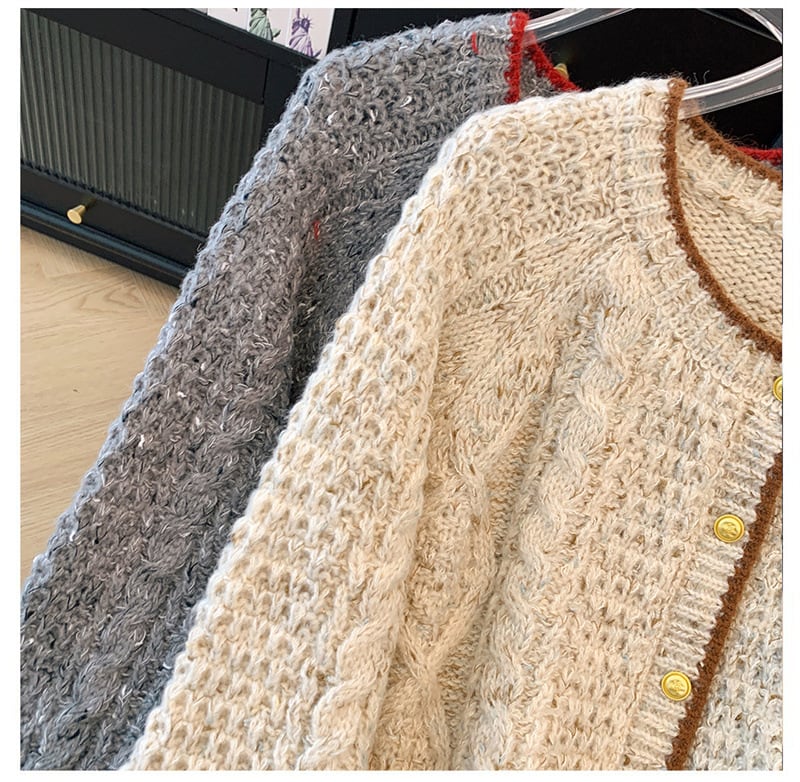 【outer】ニットカーデ　M29182