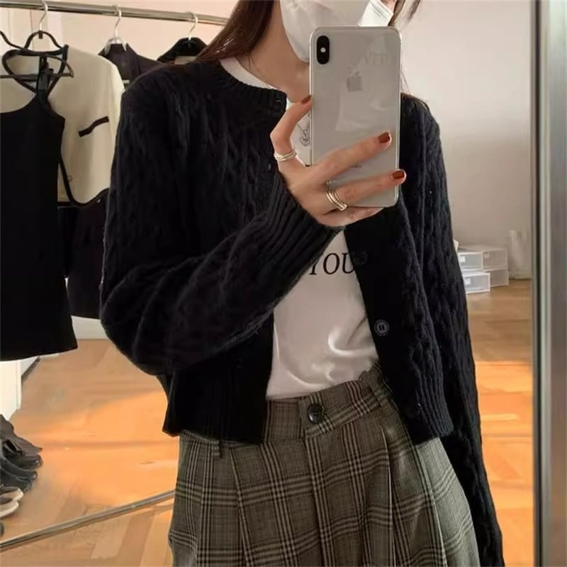 【outer】ニットカーデ　M25957