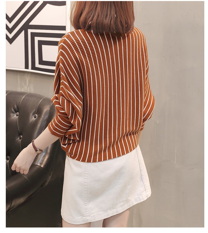 【tops】ドルマンスリーブニットセーター　M28854