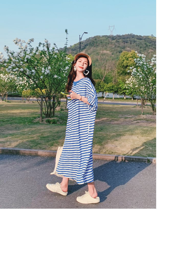 【dress】ボーダー柄ワンピース　M23930