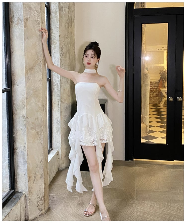 【dress】不規則 イレギュラーワンピース　M24232