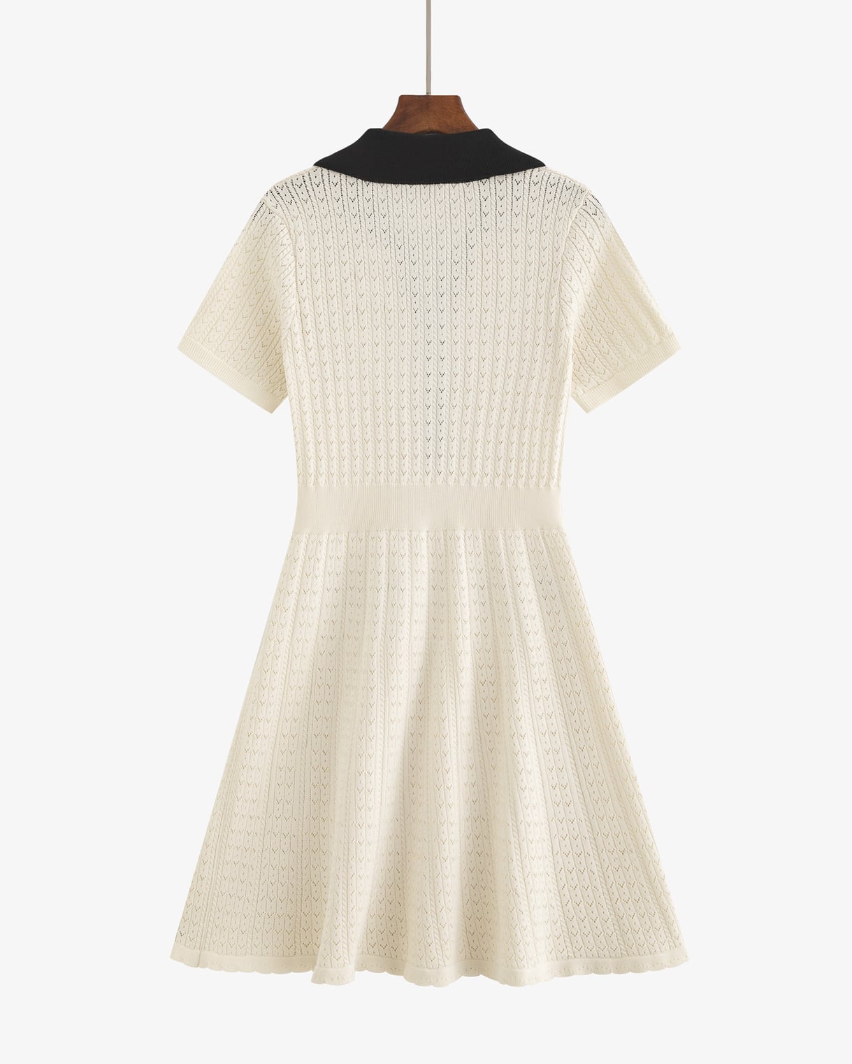【dress】Aラインニットワンピース Q8468