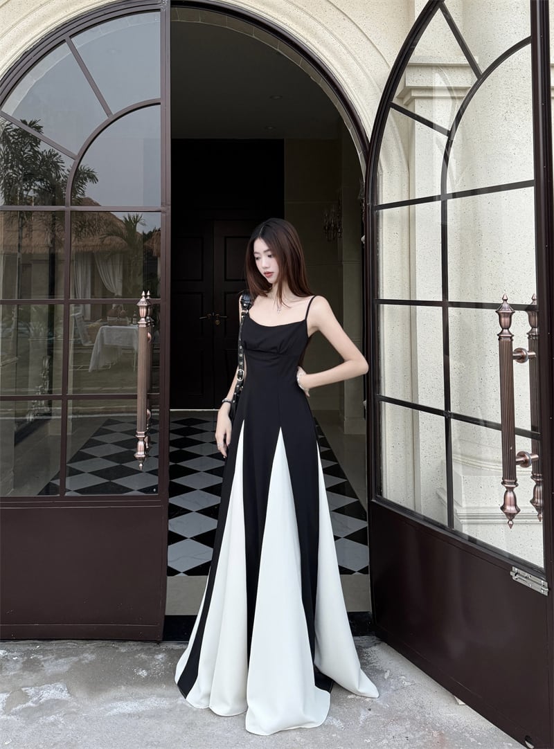 【dress】配色キャミワンピース　M29812