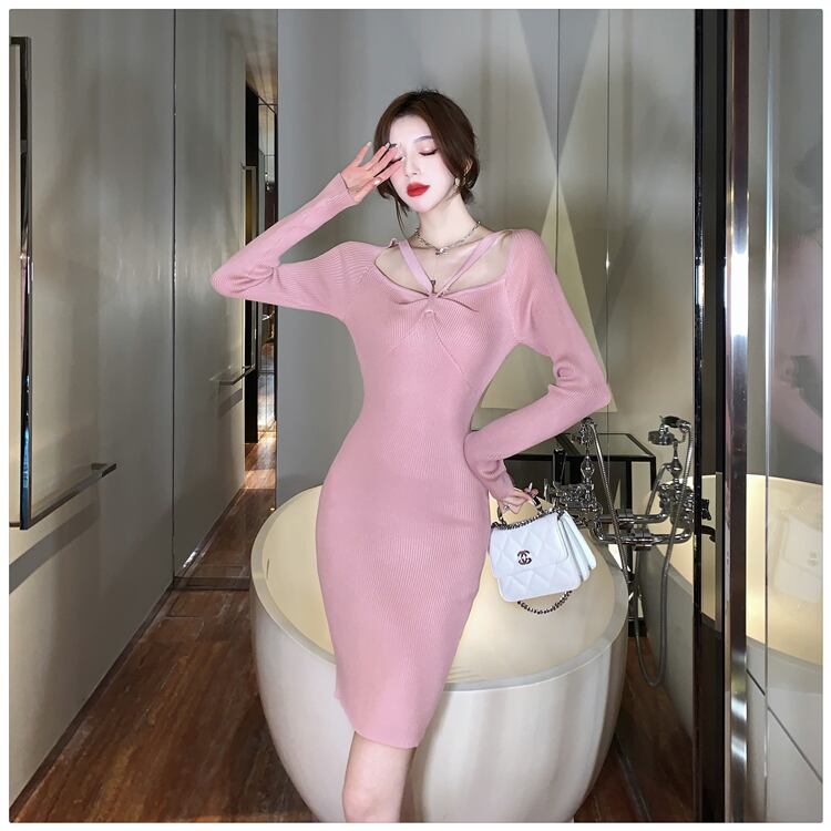 【dress】ニットワンピース　M27466