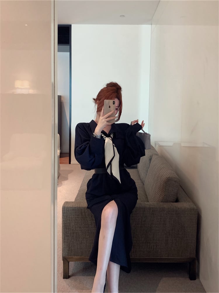 【dress】トレンチワンピース　N2739