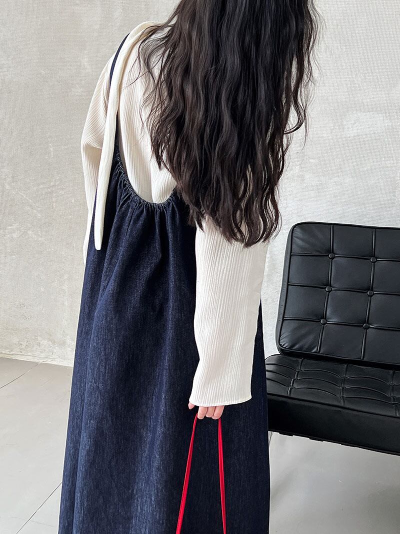 【dress】デニムワンピース　M29957