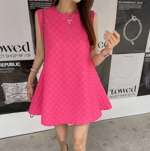 【dress】ノースリーブワンピース　M24028