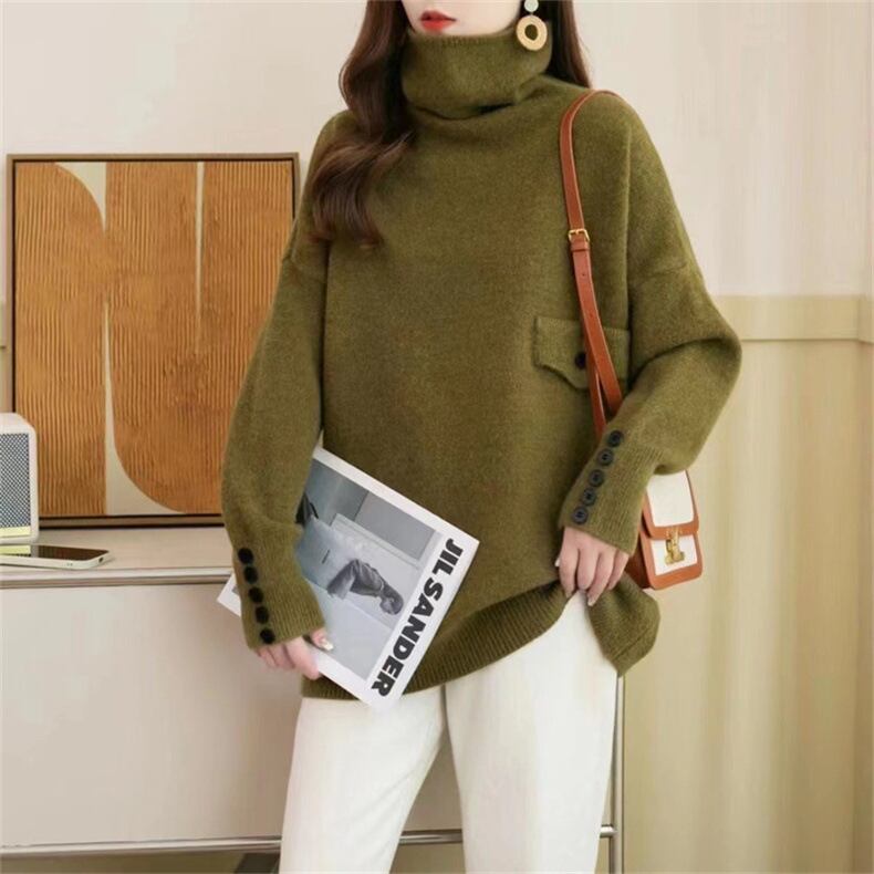 【tops】ニットプルオーバー　M19131