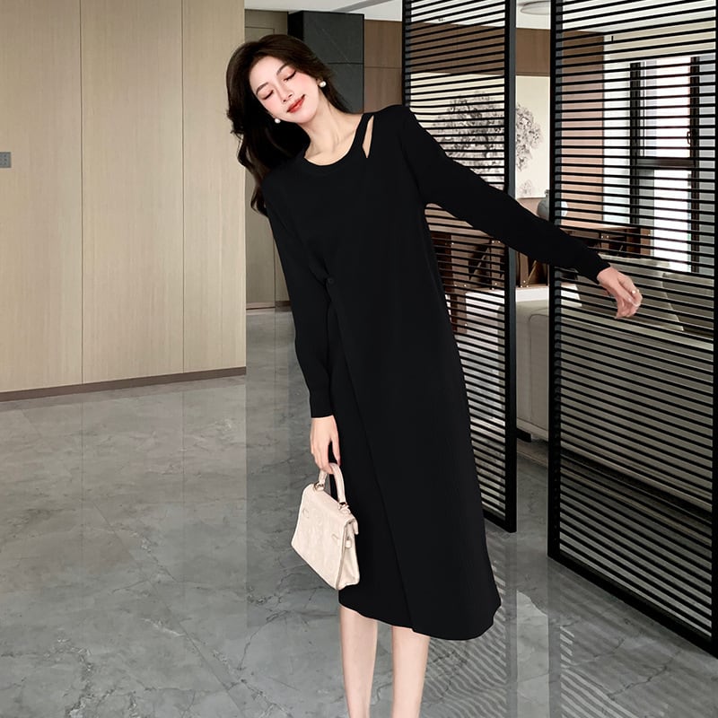 【dress】ニットワンピース　M26054