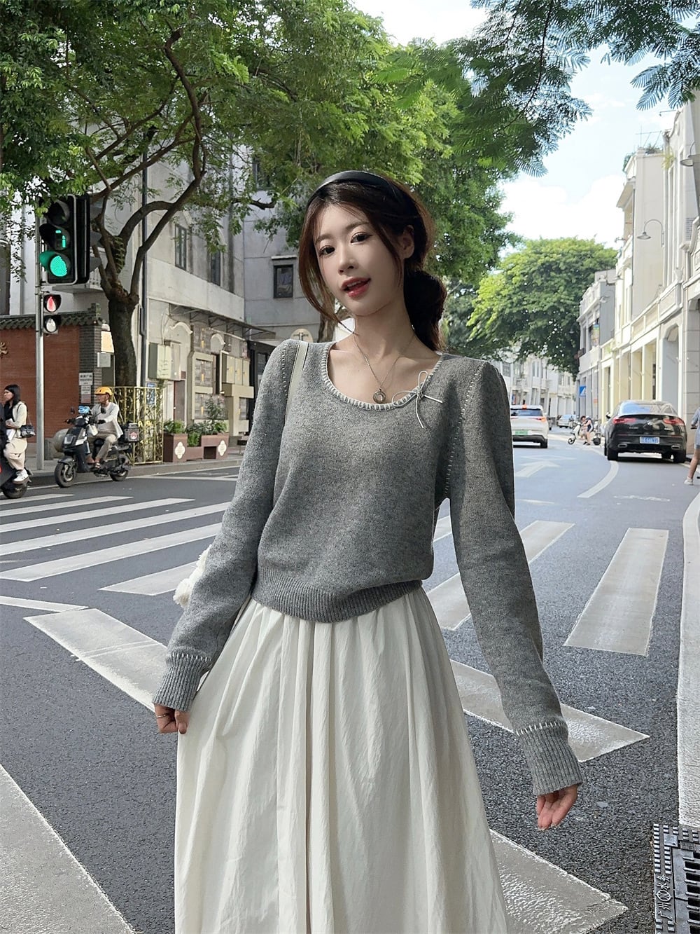 【tops】ニットセーター　M29001