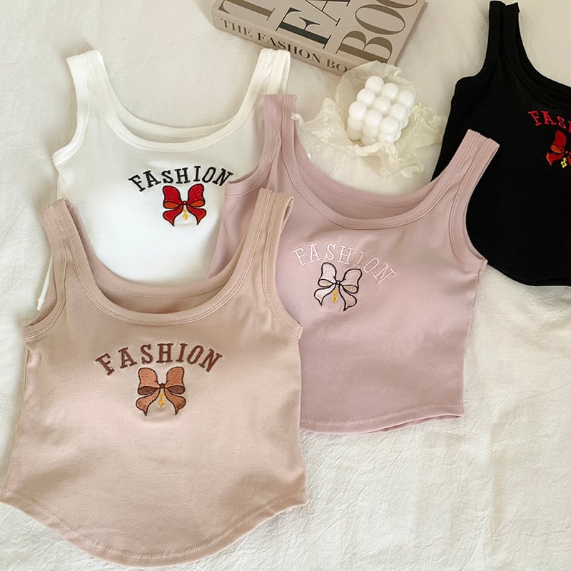 【tops】プリントキャミソール　M25085