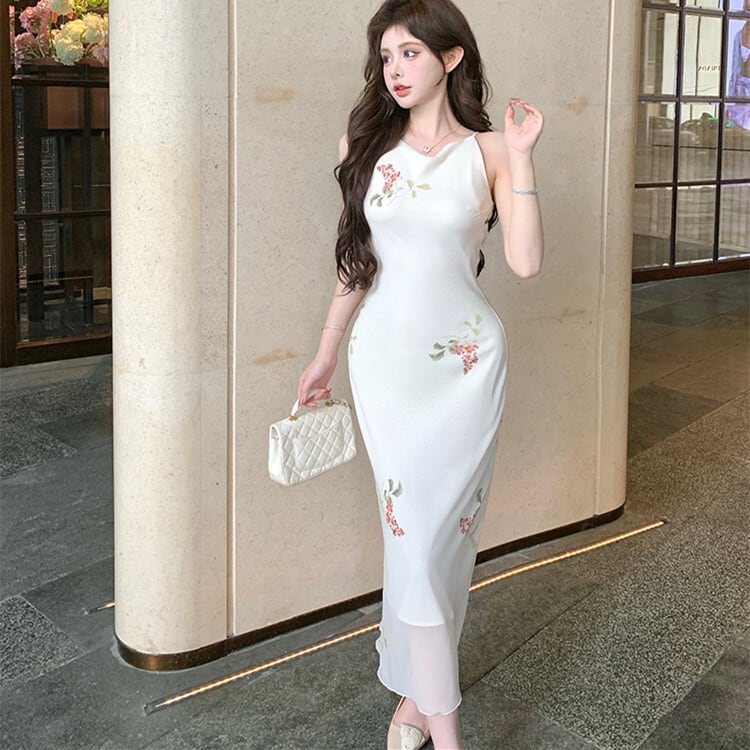 【dress】プリントキャミワンピース　M24698