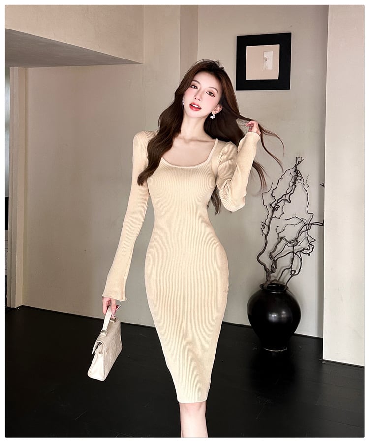 【dress】ニットワンピース　M25753
