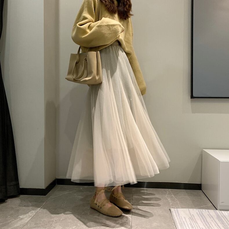 【bottoms】エレガント気質満点レディース存在感アップカジュアルスカート