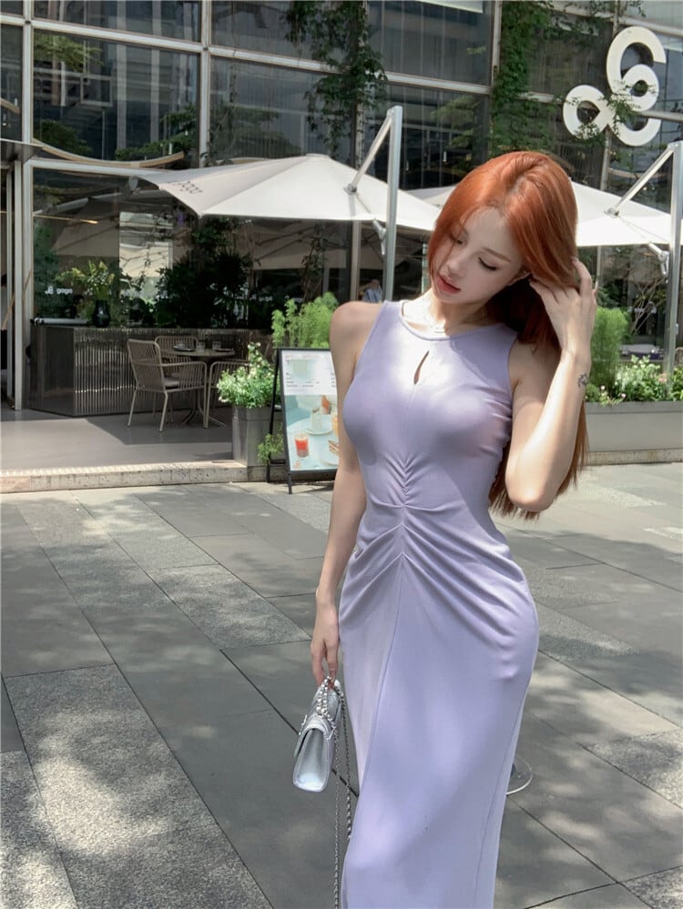 【dress】ノースリーブワンピース　M24351
