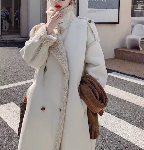 【outer】ラムズウールロング丈コート　M19172