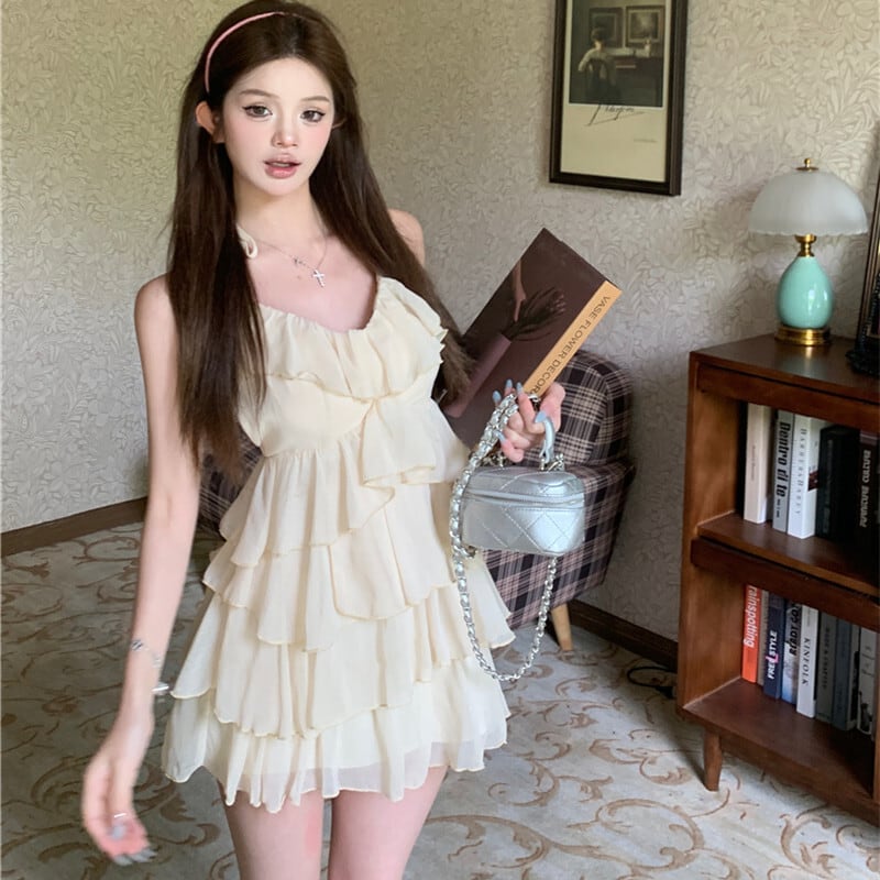 【dress】ホルターネックワンピース　M24682