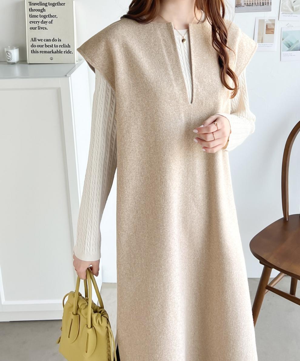 【dress】ベストワンピース　M26330