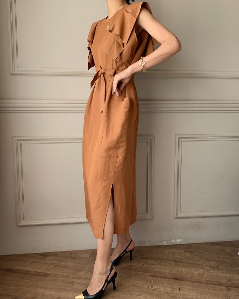 【dress】フリルワンピース　M24723