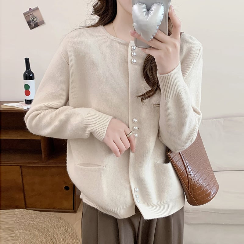 【outer】ニットカーデ　M27260
