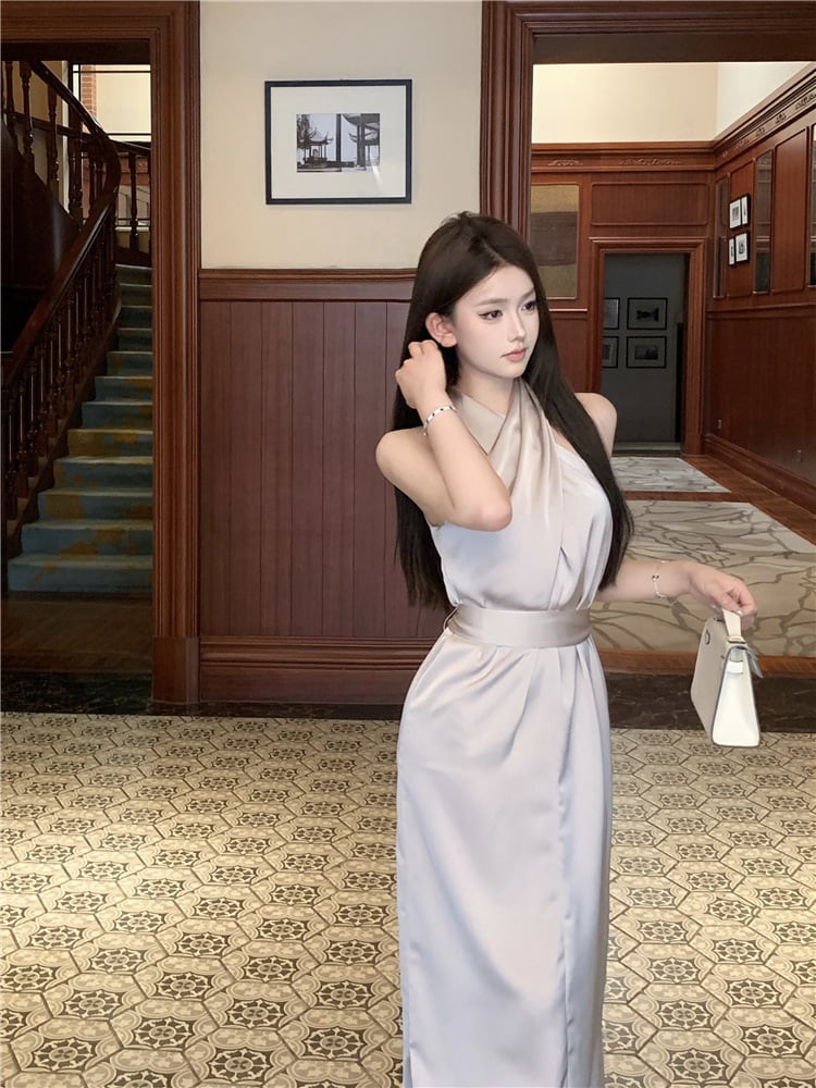 【dress】Aラインキャミワンピース G21084