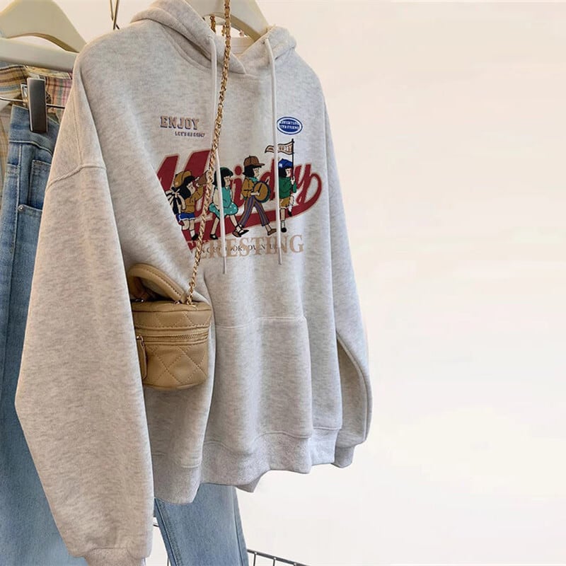 【tops】プリントフーディーパーカー　M28992