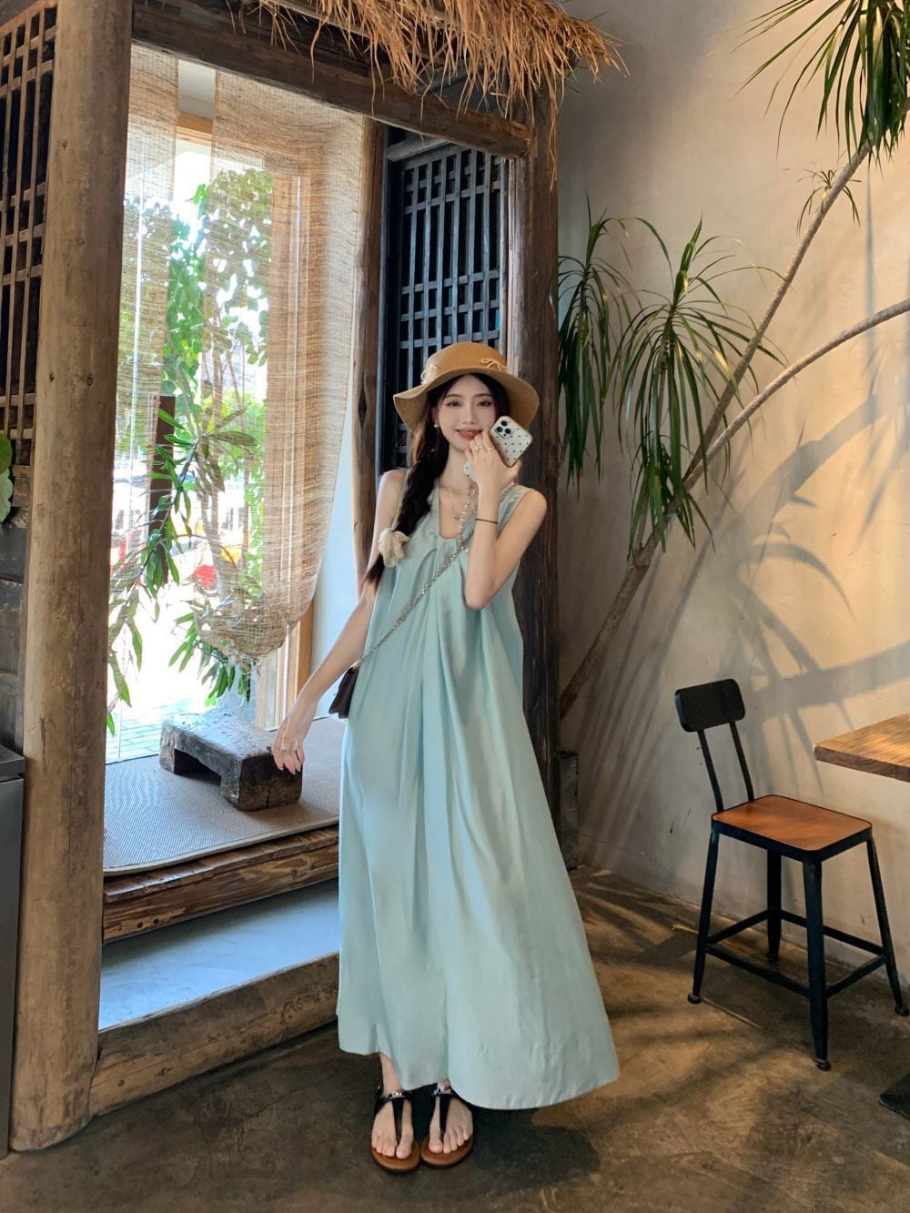 【dress】ノースリーブワンピース　M24956