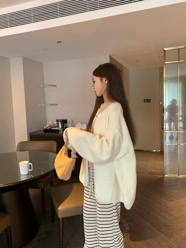 【outer】ニットカーデ　M27262