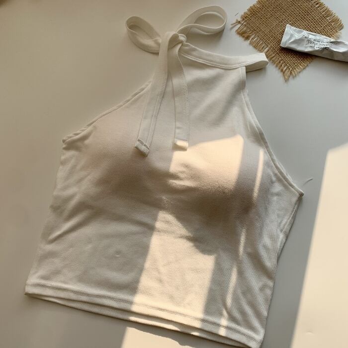 【tops】ホルターネックキャミソール　M30247