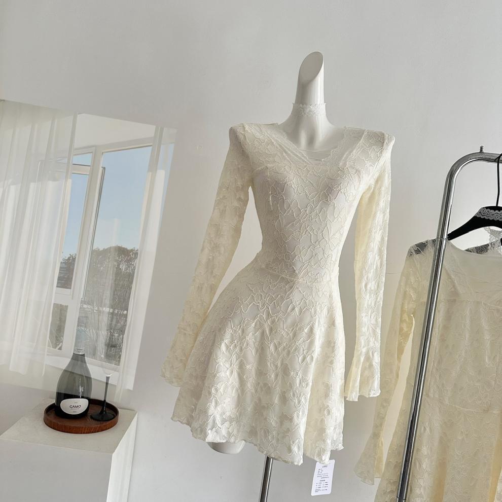 【dress】レースデートワンピース　M28513