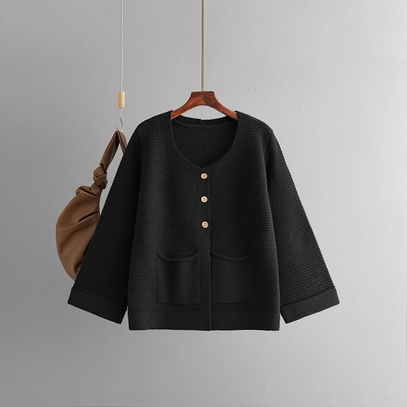 【outer】ニットカーデ　M25681