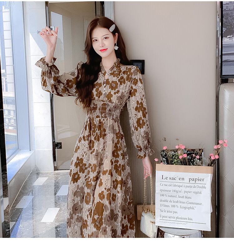 【dress】プリントワンピース　M18991