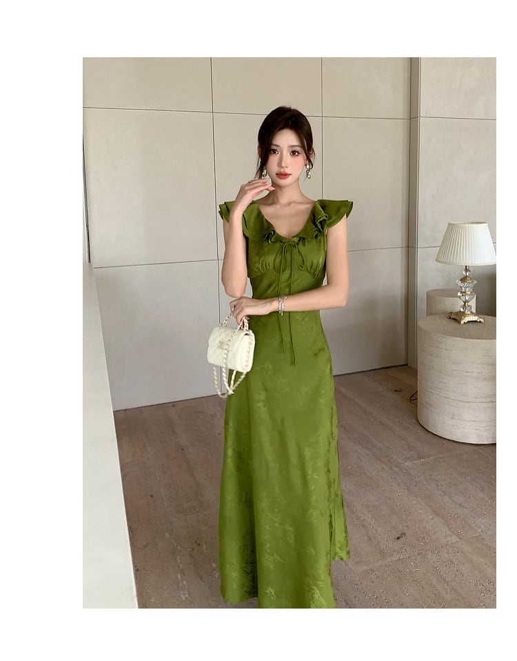 【dress】フリルワンピース　M24647