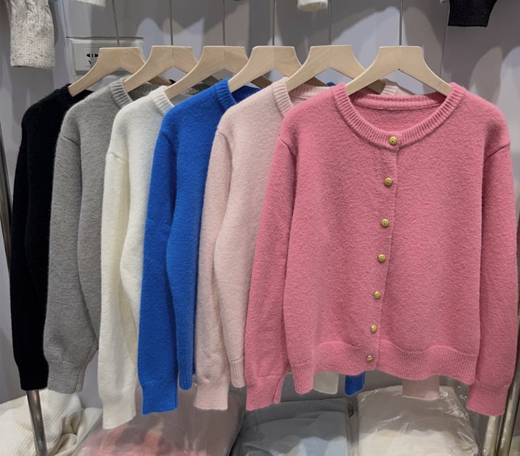 【outer】ニットカーデ　M25965