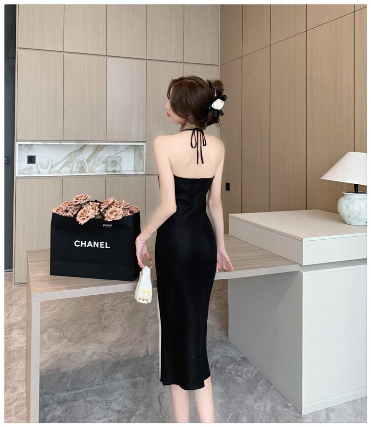 【dress】ニットキャミワンピース G20224