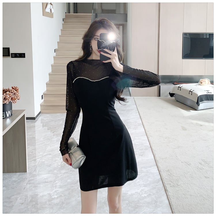 【dress】デートワンピース　M25498