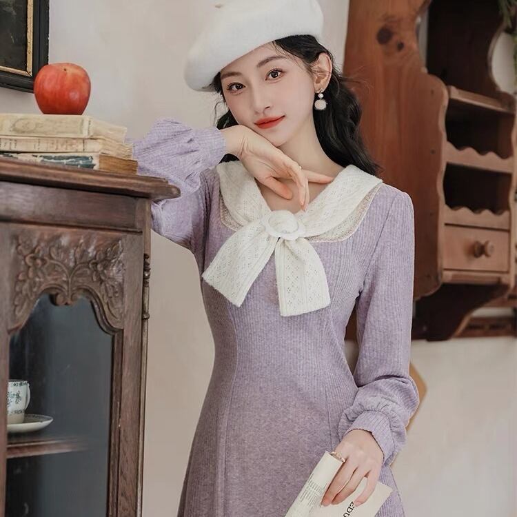 【dress】ニットワンピース　M26896