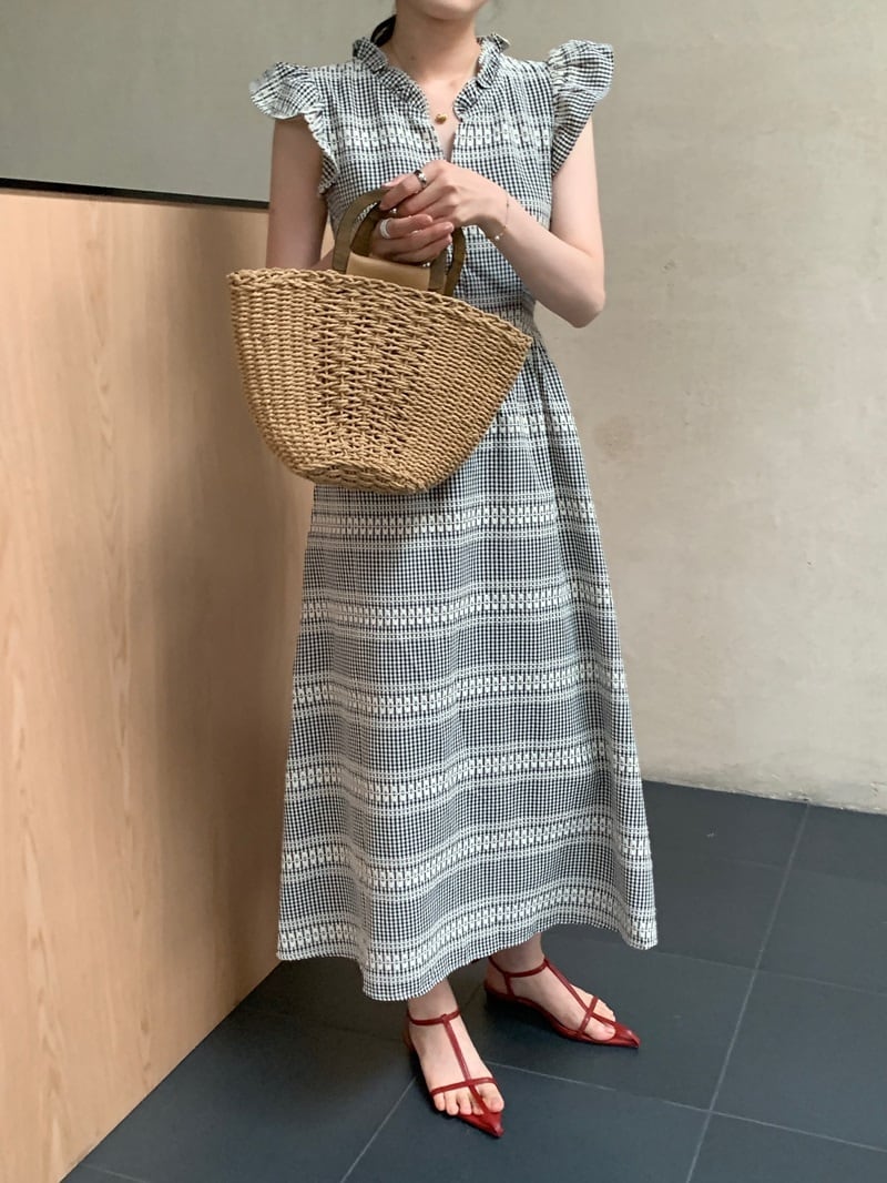 【dress】フリルワンピース　M24461