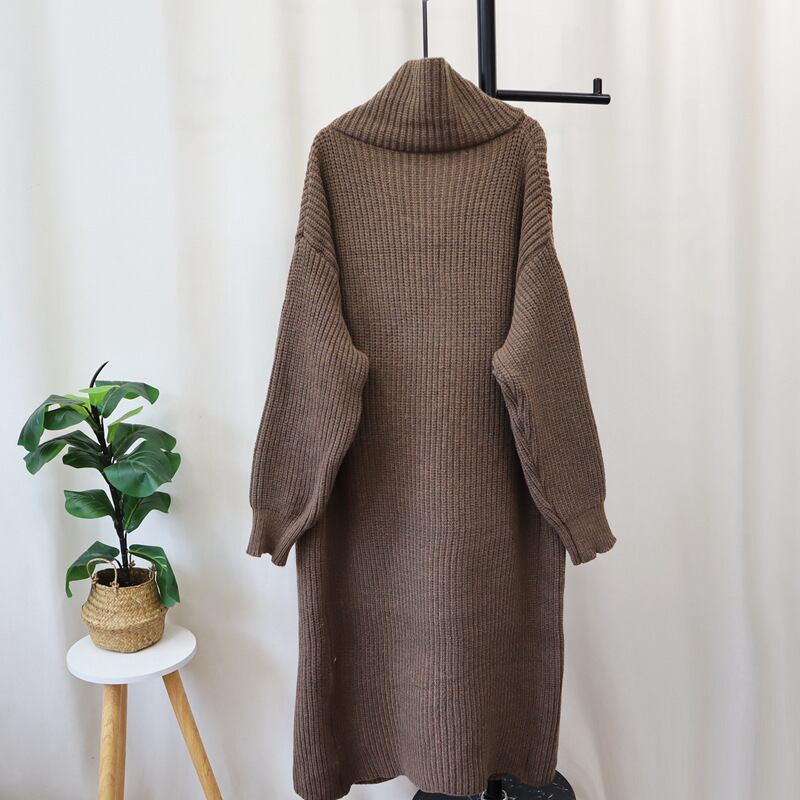 【outer】ロング丈ニットカーデ　M27043