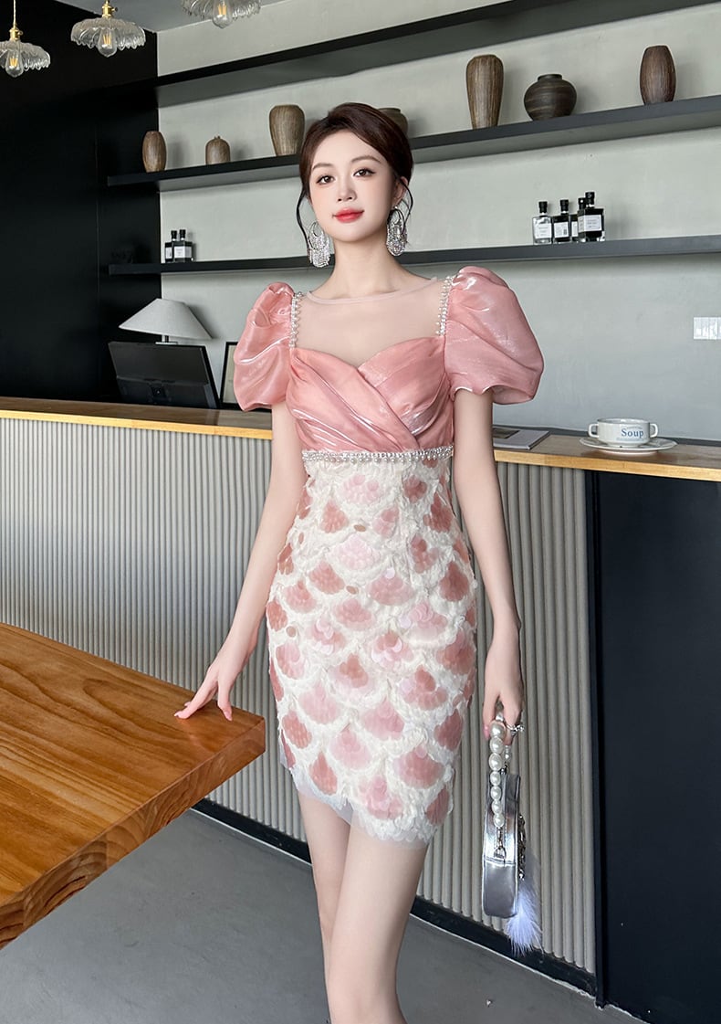 【dress】デートワンピース　M24879