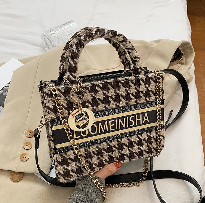 【小物】ファッション秋冬大人可愛い???合わせやすいショルダージッパーバッグ G3274