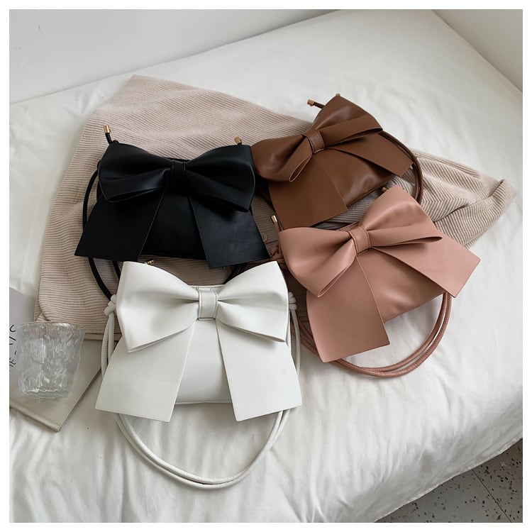 【小物】リボン秋冬新作オシャレファッションメッセンジャーバッグ G3485