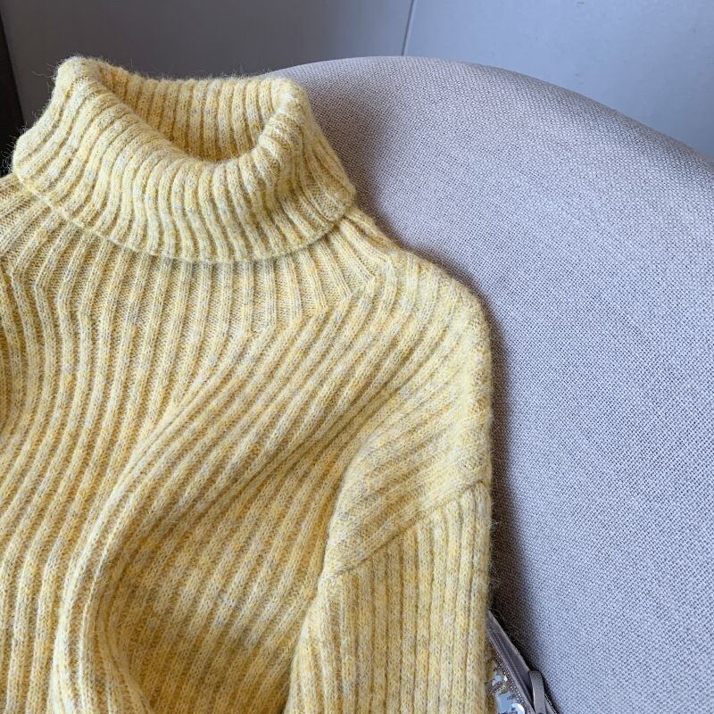 【tops】ハイネックニットセーター　M28790
